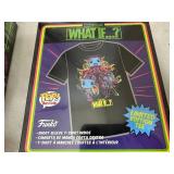 4 New Collectible Funko Marvel What If...? T-Shirts