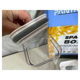 New 3 Pc Set Airtight Food Storage Containers