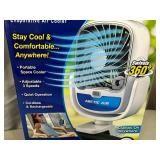 New Arctic Air Grip Go Cordless Evaporative Air Cooler
