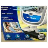 New Arctic Air Grip Go Cordless Evaporative Air Cooler