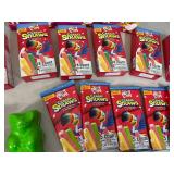 Assorted Candy, Haribo Gummies, Fruit Loops Cereal Straws, Blow Pops, Etc.