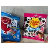 Assorted Candy, Airheads, Chupas, Bottle Pops, Tootsie Rolls, Blow Pops, and More