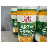 5 New Art of Green Disinfectant Wipes
