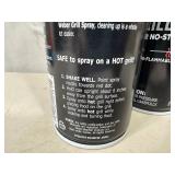 3 New Cans of Weber Grill Spray