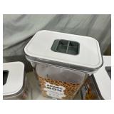 4 New Airtight Food Storage Containers