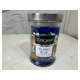 New 18 oz Tuscany Premium Candle with Essential Oils