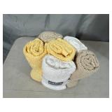 6 New "Big One" Wash Cloths