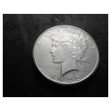 1925 S Peace Silver Dollar