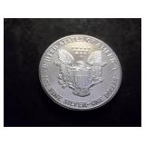 1989 Silver Eagle One Oz. Fine MS+++++++/++