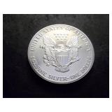 1989 Silver Eagle One Oz. Fine MS+++++++/++