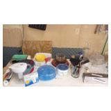 Large Kitchenware Collection with Food Sealer, Pitcher, and Storage Containers