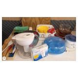 Large Kitchenware Collection with Food Sealer, Pitcher, and Storage Containers