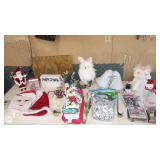 Large Holiday Decor and Christmas Music Collection