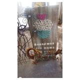 Collection of Decorative Metal Garden Art and String Art Sign