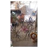 Collection of Decorative Metal Garden Art and String Art Sign
