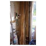 Assorted Lumber and Wood Trim Pieces