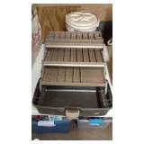 Plano Hard Shell Tackle Box with Folding Trays