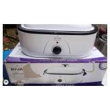 Rival 17 Quart Roaster Oven, Assorted Cutting Boards, and 8 Cookbook Collection