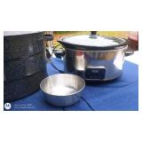 Assorted Kitchen Appliances and People Pleasers Cookbook Set