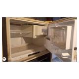 Used Top Freezer Refrigerator with Ice and Water Dispenser
