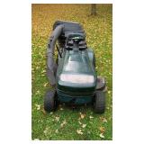 Craftsman Riding Lawn Mower with Bagger Attachment and 15.5 HP Engine