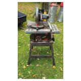 Craftsman 10 Inch Miter Saw on Stand 2.5 HP