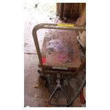 Hydraulic Lift Table Cart with Handle