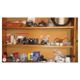 Large Assorted Hardware and Electrical Supplies Cabinet