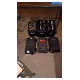 Set of 3 Used Automotive Batteries with Cases