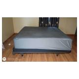 King Size Mattress with Metal Bed Frame