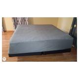 King Size Mattress with Metal Bed Frame