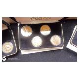 Set of 3 Grand Casino Mille Lacs Hinckley Commemorative Coin Sets