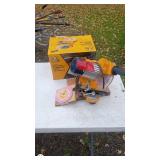 Roughneck Bench Wall Mount Chain Saw Chain Sharpener with Grinding Wheel