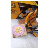 Roughneck Bench Wall Mount Chain Saw Chain Sharpener with Grinding Wheel