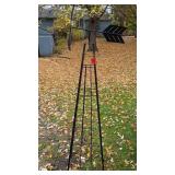 Outdoor Metal Decorative Windmill Yard Ornament