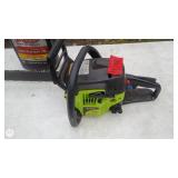 Poulan Chainsaw with FVP Bar and Chain Oil