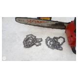 Homelite Super 2 Chainsaw with Extra Chains and Bar Oil