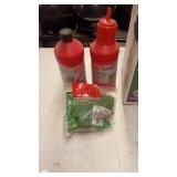 Coleman Dual Fuel Lantern with Box, Fuel Bottles, and Filter Funnel