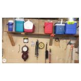 Lot of 5 Assorted Beverage Coolers and Water Jugs