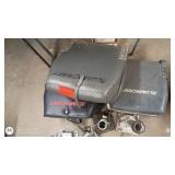 Lot of Alumacraft Boat Seat Cushions with Pedestal Mounts