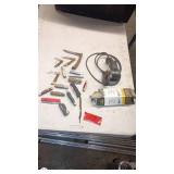 Collection of Pocket Knives and Work Sharp Knife & Tool Sharpener