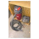 Shop-Vac Wet/Dry Vacuum with Hose and Schumacher 2/10/50 Amp Battery Charger