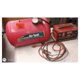 5 Gallon Air Tank and Century 10 Amp Deep Cycle Battery Charger