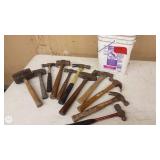 Collection of 12 Assorted Hammers and Mallets