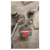 Group of Boat Trailer Winches and Wheel Jack Assembly