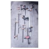 Assorted Bar and F-Style Clamps Collection