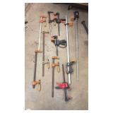 Assorted Bar and F-Style Clamps Collection