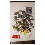Collection of Assorted Vintage Keys, Padlocks, and Keychains