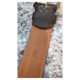 Louis Vuitton Monogram Leather Belt with Box, Size 110/44
