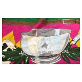 Derby Day Silk Scarf 34 x 35 Racing Horses Equestrian Print